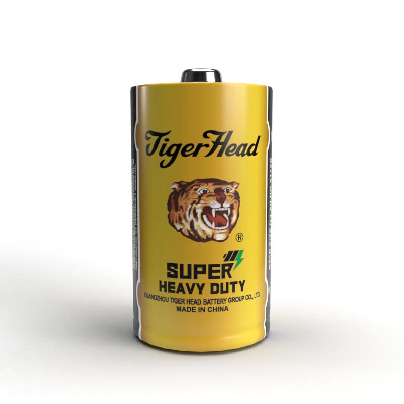 Bateria Tiger Head Carbon Zinc Super Heavy Duty Tamanho D R20p