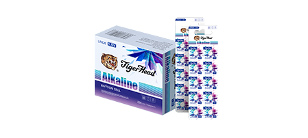 Bateria de botão alcalina Tiger Head LR626