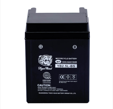 bateria de motocicleta yb2.5-bs