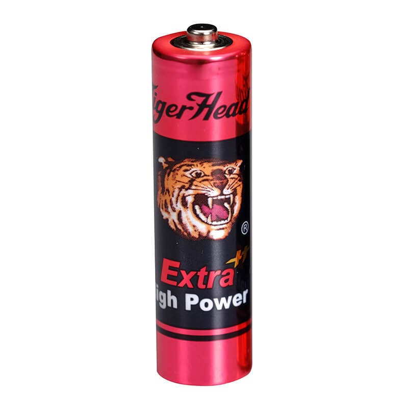 Bateria de zinco-carbono de alta pot&ecirc;ncia Extra++