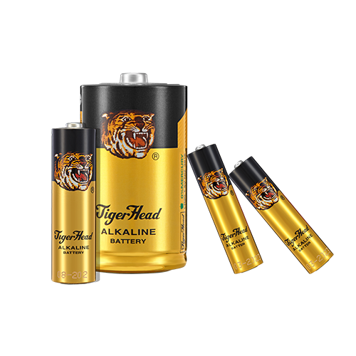 Pilhas alcalinas Tiger Head