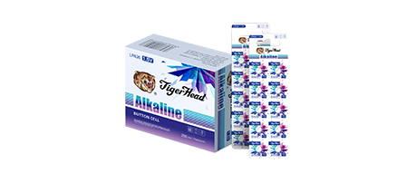 Pilha tipo bot&atilde;o alcalina Tiger Head LR626