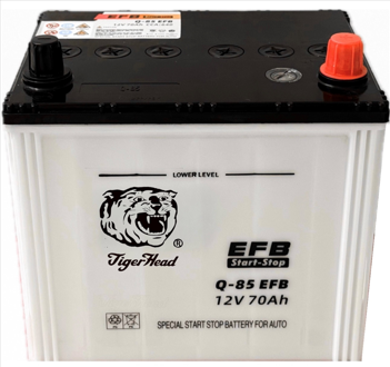 Baterias EFB Start-Stop Q-85 - Cabe&ccedil;a de Tigre