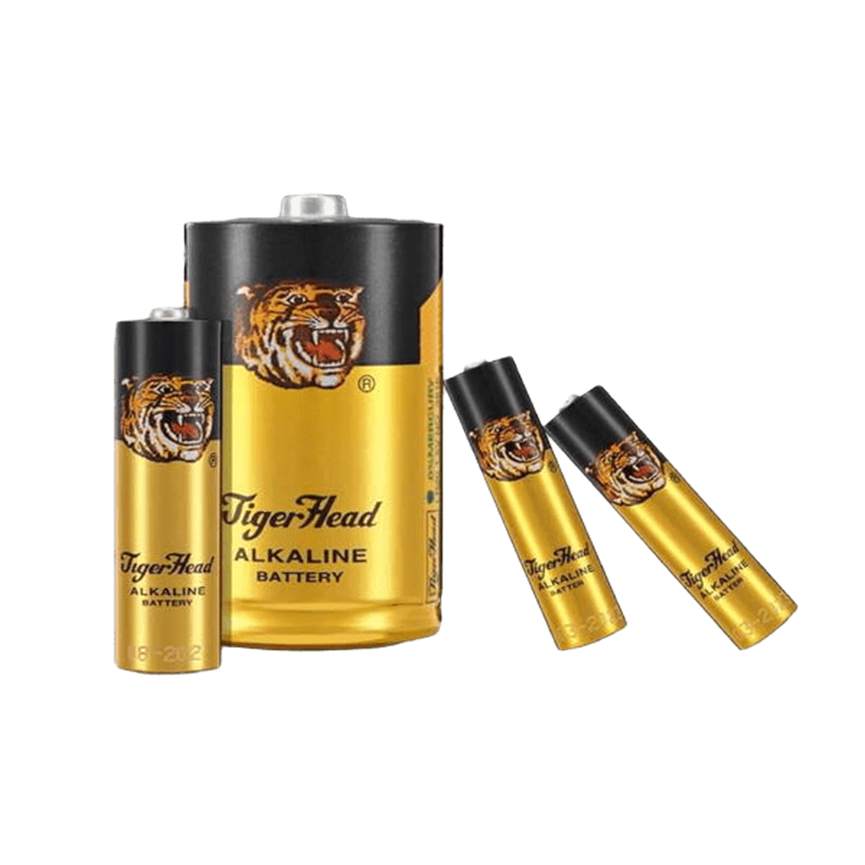 pilhas alcalinas tigerhead